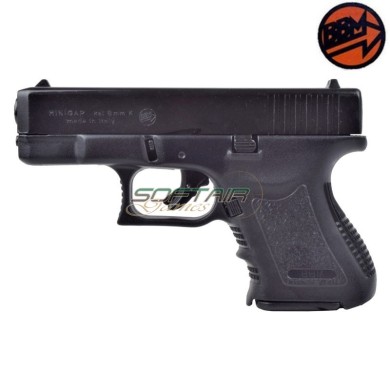 BRUNI® Minigap Blank Firing Pistol 9mm Black (BR-1100)