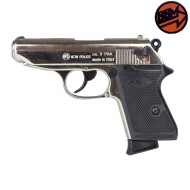 BRUNI® New Police Blank Firing Pistol 9mm Silver (BR-2001N)