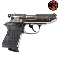 Pistola a Salve New Police Calibro 9mm Silver BRUNI® (BR-2001N)