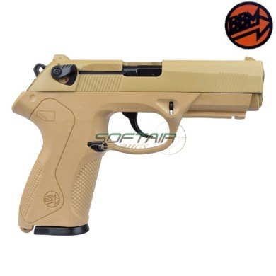 BRUNI® P4 Blank Firing Pistol 9mm Desert (BR-2601D)