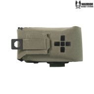 Laser cut Small Horizontal Individual First Aid Kit pouch ranger green Warrior Assault Systems (w-lc-sh-ifak-rg)