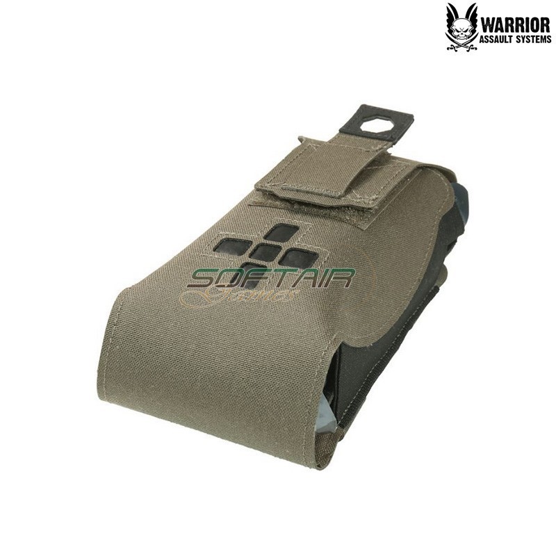 Laser cut Small Horizontal Individual First Aid Kit pouch ranger green Warrior Assault Systems (w-lc-sh-ifak-rg)