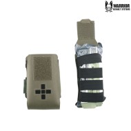 Laser cut tasca Small Horizontal Individual First Aid Kit RANGER GREEN Warrior Assault Systems (w-lc-sh-ifak-rg)