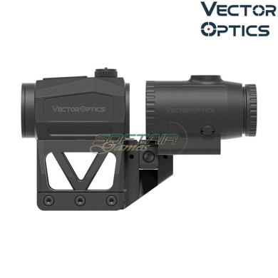 Kit Red dot SCRAPPER 1×25 + Magnifier PARAGON 3× Vector Optics (VE-SCRMMK-01)
