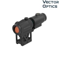 Kit Red dot SCRAPPER 1×25 + Magnifier PARAGON 3× Vector Optics (VE-SCRMMK-01)