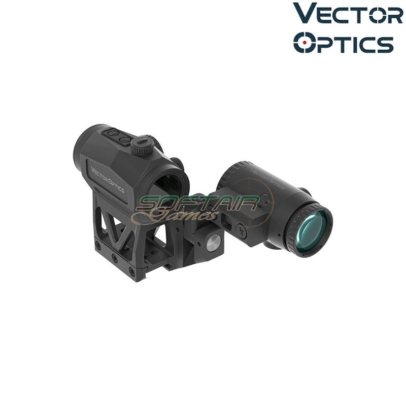 Kit Red dot SCRAPPER 1×29 + Magnifier PARAGON 3× Vector Optics (VE-SCRMMK-02)