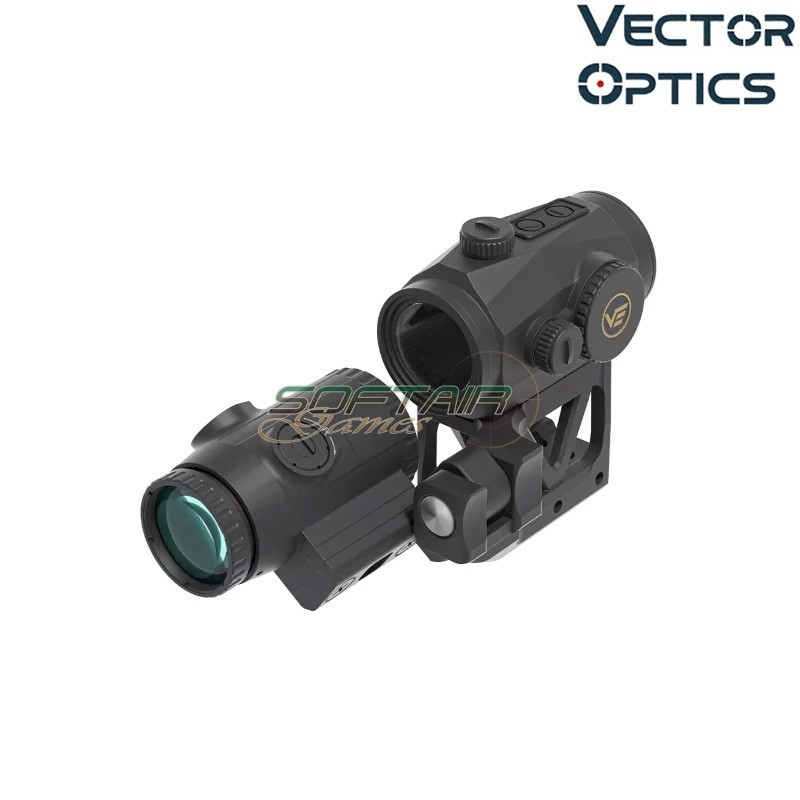 Kit Red dot SCRAPPER 1×29 + Magnifier PARAGON 3× Vector Optics (VE-SCRMMK-02)