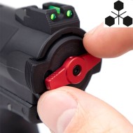 AAP-01 Mini External Fire Selector Red Tridos Design® (AAP01-MEFS-RD)