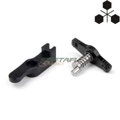 AAP-01 Mini External Fire Selector Black Tridos Design® (AAP01-MEFS-BK)