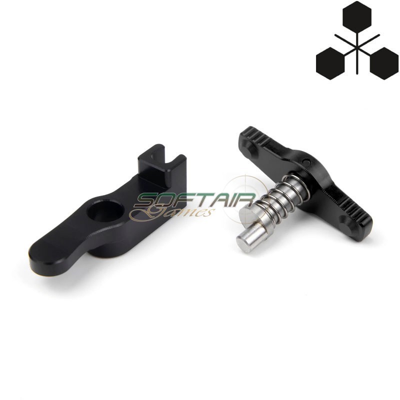 AAP-01 Mini External Fire Selector Black Tridos Design® (AAP01-MEFS-BK)