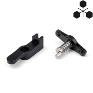 AAP-01 Mini External Fire Selector Black Tridos Design® (AAP01-MEFS-BK)