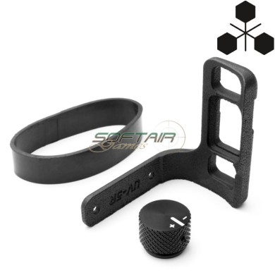 Kit Protezione PTT e Ghiera Volume per Baofeng UV-5R Tridos Design® (UV5R-PTT-VOL-KIT)
