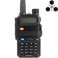 Baofeng UV-5R PTT Guard + Volume Dial Kit Tridos Design® (UV5R-PTT-VOL-KIT)