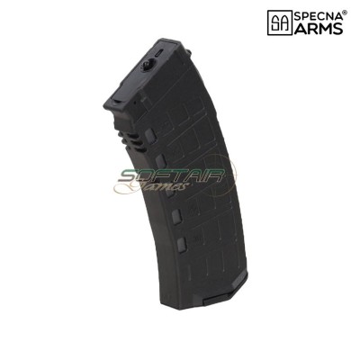 180-Round Mid-Cap Magazine for AK Series Black SPECNA ARMS® (SPE-05-048665)