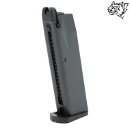 24-Round Gas Magazine for SW-03 Pistol Black SNOW WOLF® (SW-MAG03)