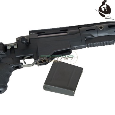 Spring Rifle Msr338 Cnc Sniper Rifle Black Ares (ar-msr010)