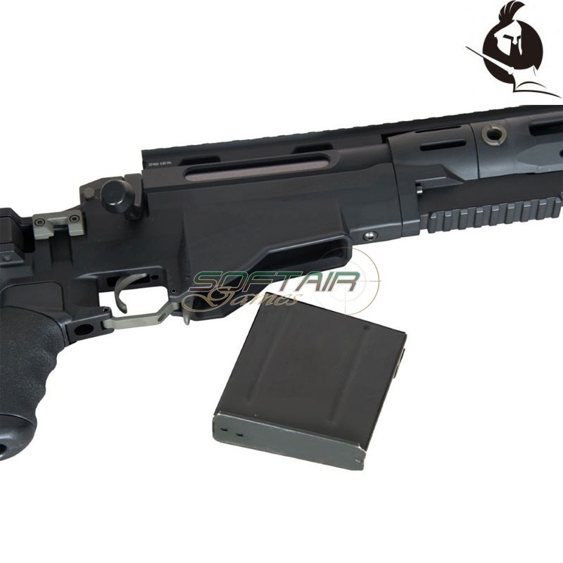 Spring Rifle Msr338 Cnc Sniper Rifle Black Ares (ar-msr010)