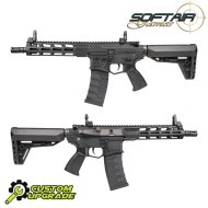 Fucile elettrico CM16 BATTO Custom Liv.2+ G&G by SoftairGames (sgw-28-bk)