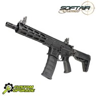 Electric rifle CM16 BATTO Custom Liv.2+ G&G by SoftairGames (sgw-28-bk)