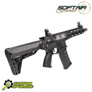 Fucile elettrico CM16 BATTO Custom Liv.2+ G&G by SoftairGames (sgw-28-bk)