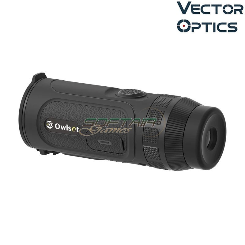 Owlset Argon ES 1.2x10 Thermal Monocular with RIS Mount Black Vector Optics® (MC06-VEOTM-01)