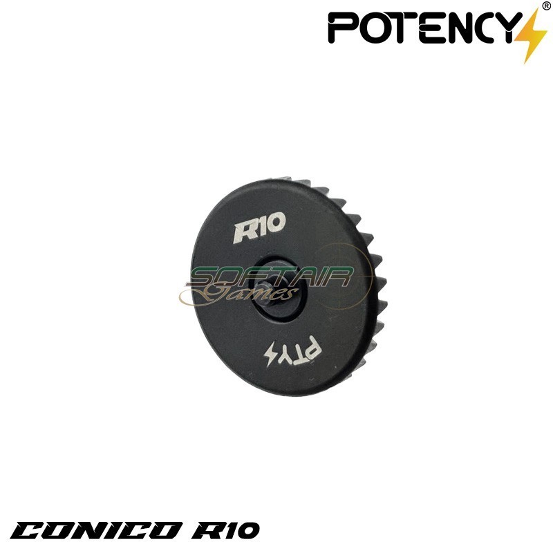 Reinforced R10 Bevel Gear Potency® (PTY-CONICO-R10)