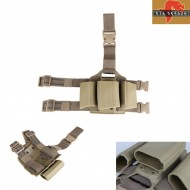 Triple Leg Panel M4/aug Magazines Saf Style Dark Earth Big Dragon (bd2268de)