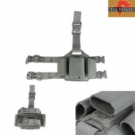 Triple Leg Panel M4/aug Caricatori Saf Style Foliage Green Big Dragon (bd2268fg)