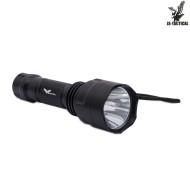 4-Mode LED Flashlight Black Aluminum JS-Tactical (JS-SD08)