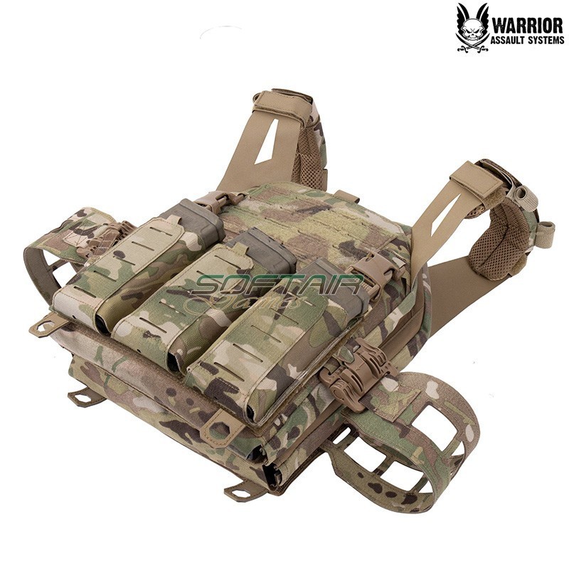 Laser Cut LPC V3 Low Profile Bungee G2 5.56mm MULTICAM Plate Carrier Warrior Assault Systems (W-LC-LPC-V3-TB-LPE-556P-G2-MC)