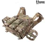 Laser Cut LPC V3 Low Profile Bungee G2 5.56mm MULTICAM Plate Carrier Warrior Assault Systems (W-LC-LPC-V3-TB-LPE-556P-G2-MC)