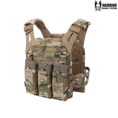 Laser Cut LPC V3 Low Profile Bungee G2 5.56mm MULTICAM Plate Carrier Warrior Assault Systems (W-LC-LPC-V3-TB-LPE-556P-G2-MC)
