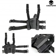 Bh Style Level 3 Tactical Serpa Set Usp Black Emerson (bd6110d)