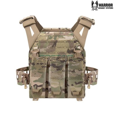 Laser Cut LPC V3 Low Profile DFP TAMP5 MULTICAM Plate Carrier Warrior Assault Systems (W-LC-LPC-V3-DFP-TAMP5-MC)
