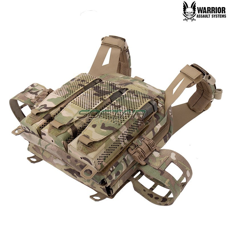 Laser Cut LPC V3 Low Profile DFP TAMP5 MULTICAM Plate Carrier Warrior Assault Systems (W-LC-LPC-V3-DFP-TAMP5-MC)
