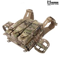Laser Cut LPC V3 Low Profile DFP TAMP5 MULTICAM Plate Carrier Warrior Assault Systems (W-LC-LPC-V3-DFP-TAMP5-MC)