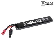 Batteria Li-Po 7.4V 1200mAh 25C Stick Deans Mini G-Tech Specna Arms (SPE-06-043459)