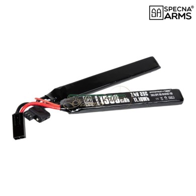 Li-Po Battery 7.4V 1500mAh 25C Nunchuck Mini Tamiya Mini G-Tech Specna Arms (SPE-06-043467)