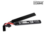 Batteria Li-Po 7.4V 1500mAh 25C Nunchuck Mini Tamiya Mini G-Tech Specna Arms (SPE-06-043467)
