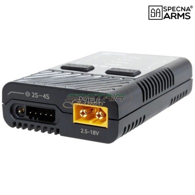 Mini Li-Po/Li-Fe/Ni-MH USB-C Battery Charger with 65W Power Adapter Specna Arms (SPE-07-043798)