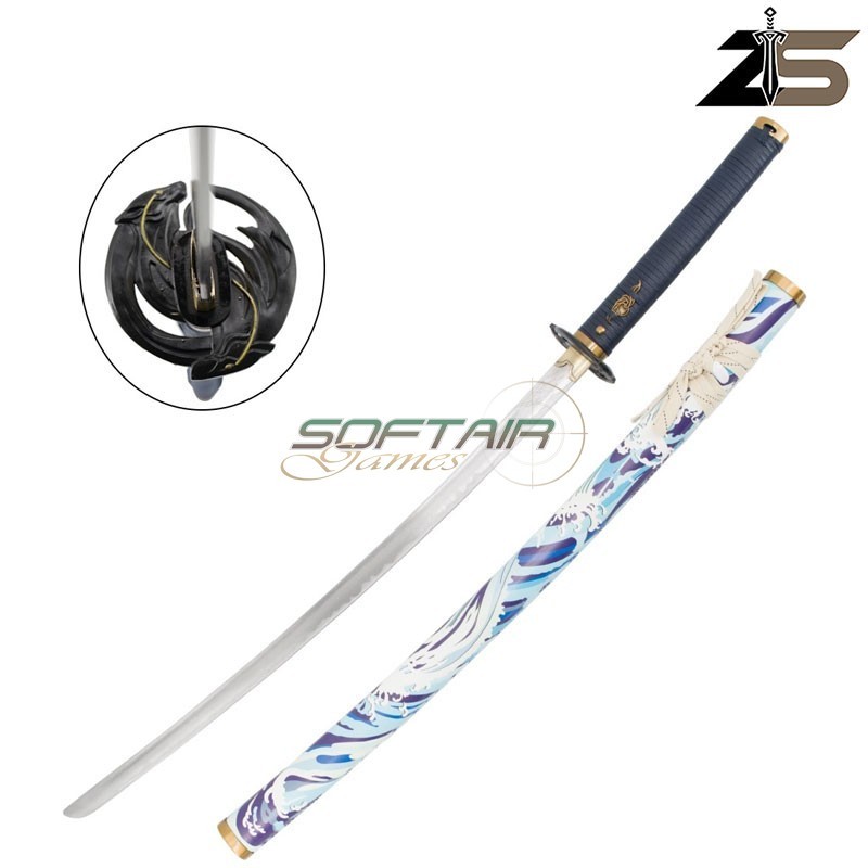 Decorative Katana Inspired by the Ghost of Yotei Series Katana ZSwords (ZS756H-2)