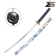 Decorative Katana Inspired by the Ghost of Yotei Series Katana ZSwords (ZS756H-2)
