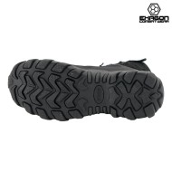 Tactical Boots BLACK Leather and Oxford Fabric Exagon (EX-BTB)