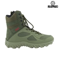 Anfibio VERDE in Pelle e Tessuto Oxford Exagon (EX-BTG)