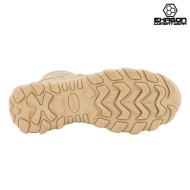 Tactical Boots TAN Leather and Oxford Fabric Exagon (EX-BTT)
