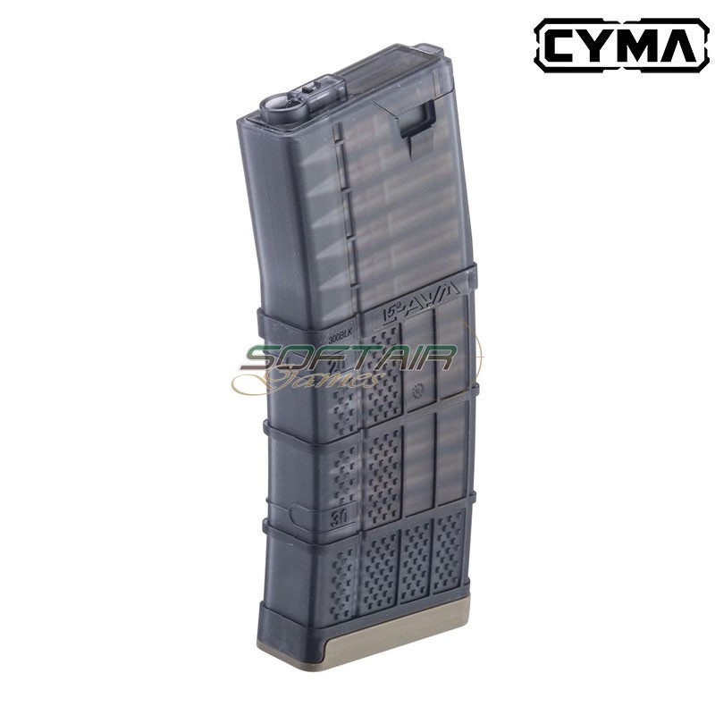 Caricatore Lancer L5AWM .300 Blackout Mid-Cap 190 Colpi Tan CYMA® (M278T)