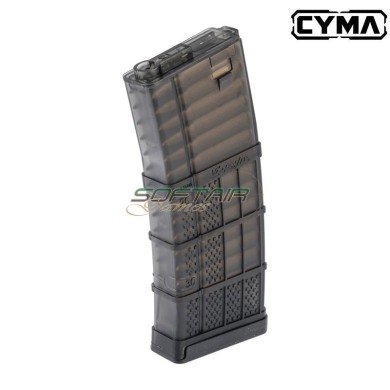 Lancer L5AWM 5.56 190-Round Mid-Cap Magazine Black CYMA® (M278A)