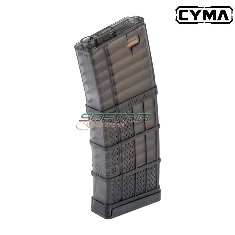Lancer L5AWM 5.56 190-Round Mid-Cap Magazine Black CYMA® (M278A)