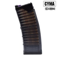 Lancer L5AWM .300 Blackout 30-Round Gas Magazine Black CYMA CGS (CM-MAGLC01B)
