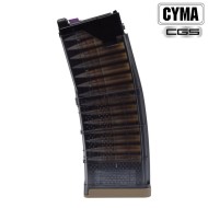 Caricatore a Gas Lancer L5AWM .300BLK 30 Colpi Flat Dark Earth CYMA® (CM-MAGLC01T)